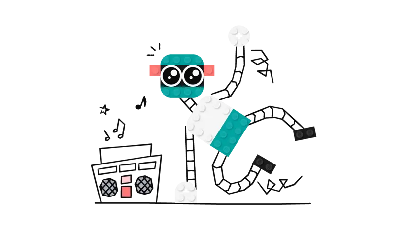 LEGO Computer Science & AI 6–8: Trener plesa