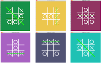 Python: Iks-oks (Noughts and Crosses)